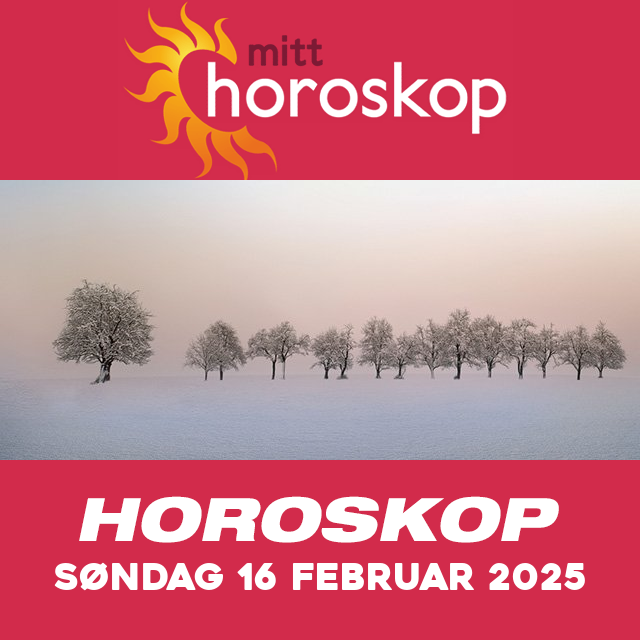 Horoskopets daglige spådommer for Søndag 16 Februar 2025