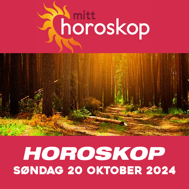 Horoskopets daglige spådommer for Søndag 20 Oktober 2024