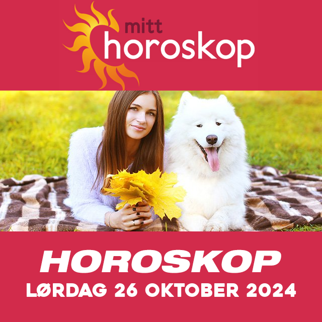 Horoskopets daglige spådommer for Lørdag 26 Oktober 2024