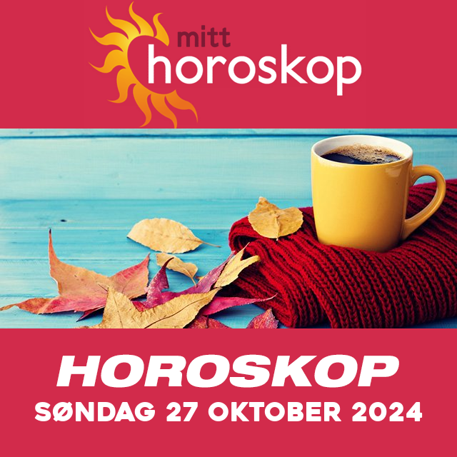 Horoskopets daglige spådommer for Søndag 27 Oktober 2024